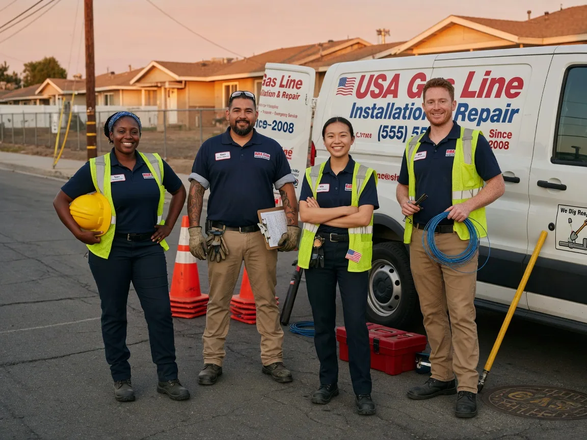 Gas Line Installation company in Bridgeport, IL